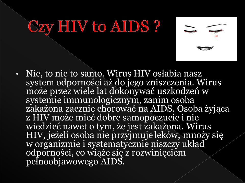 Czy HIV to AIDS