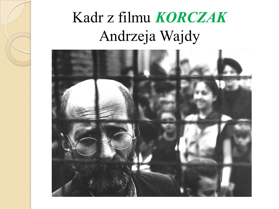 Kadr z filmu KORCZAK Andrzeja Wajdy