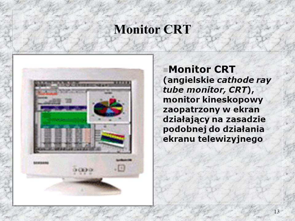 Monitor CRT