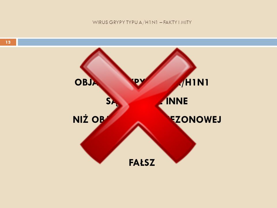WIRUS GRYPY TYPU A/H1N1 – FAKTY I MITY