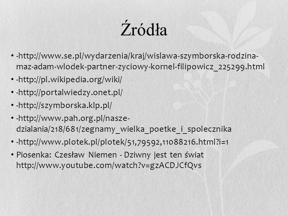 Źródła -  maz-adam-wlodek-partner-zyciowy-kornel-filipowicz_ html.