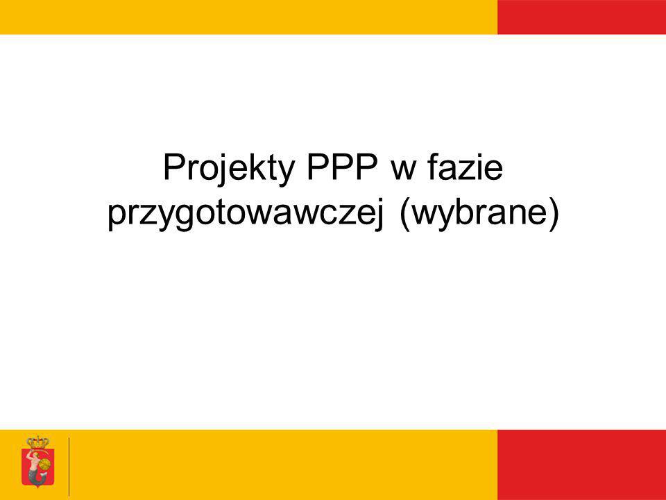 Projekty PPP w fazie przygotowawczej (wybrane)