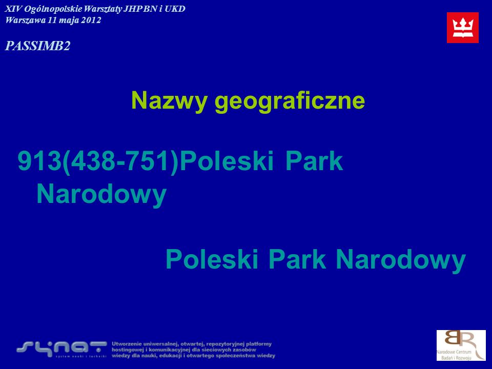 913( )Poleski Park Narodowy