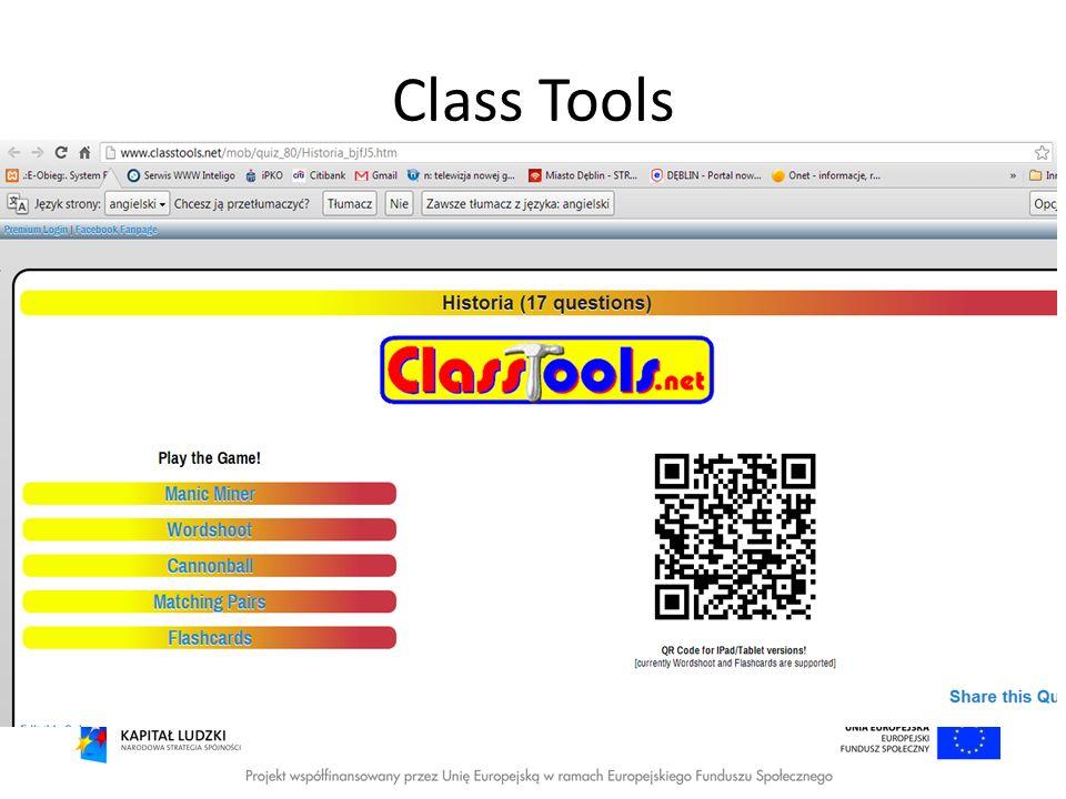 Class Tools