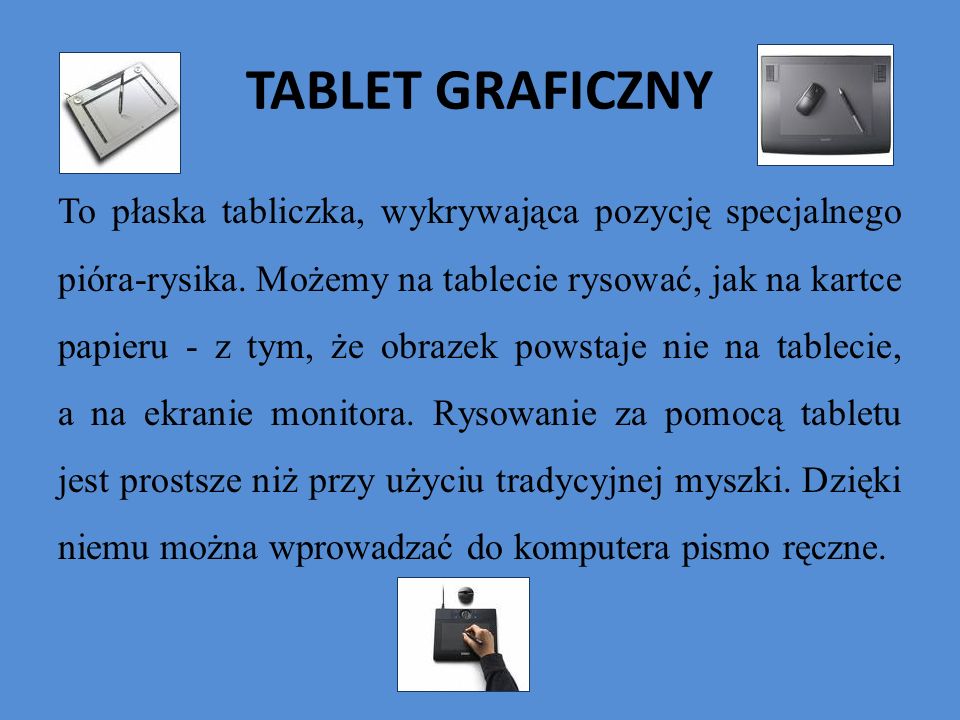 TABLET GRAFICZNY