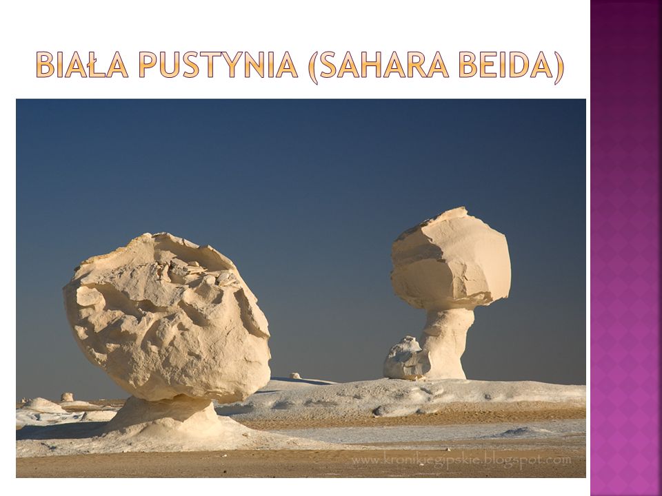 Biała Pustynia (Sahara Beida)