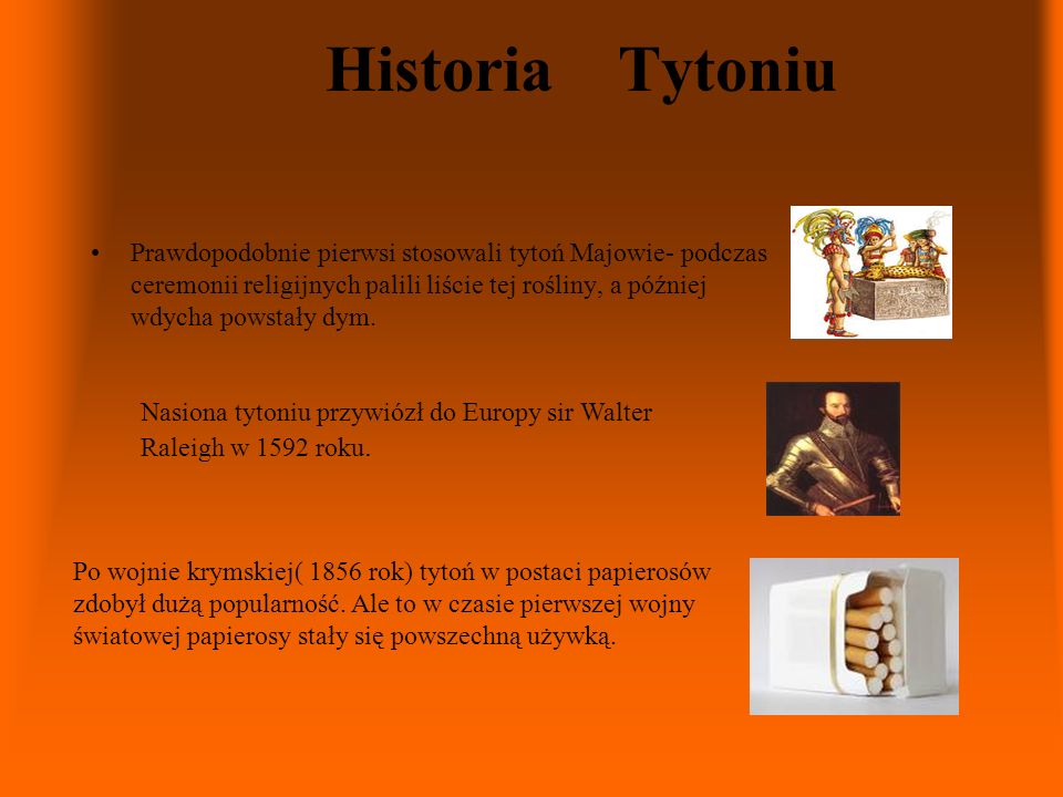 Historia Tytoniu