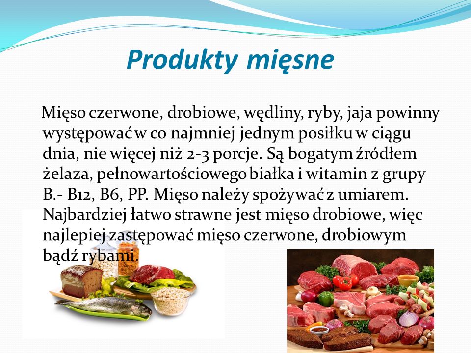 Produkty mięsne