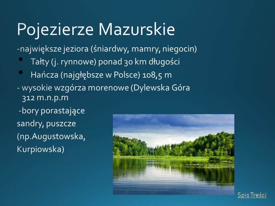 Pojezierze Mazurskie -największe jeziora (śniardwy, mamry, niegocin)