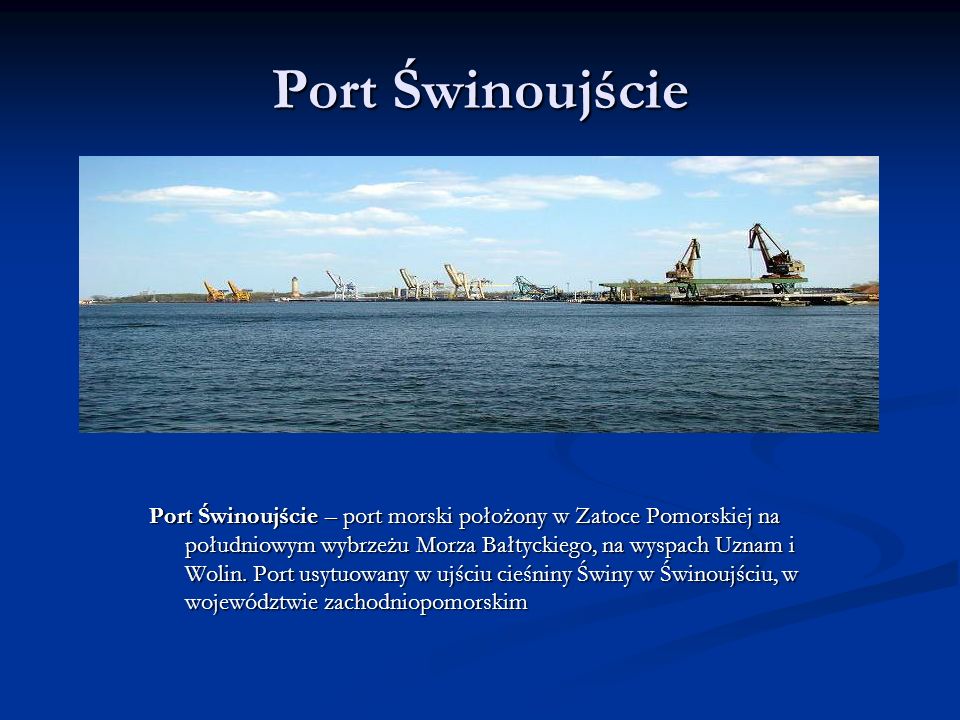 Port Świnoujście