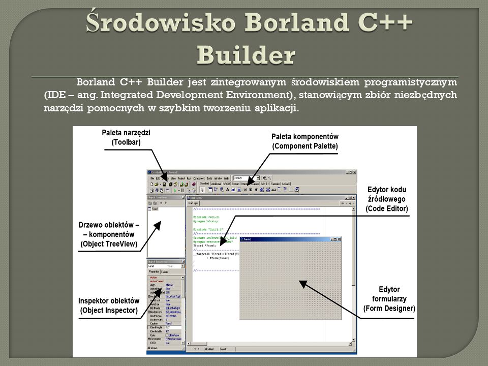 Środowisko Borland C++ Builder