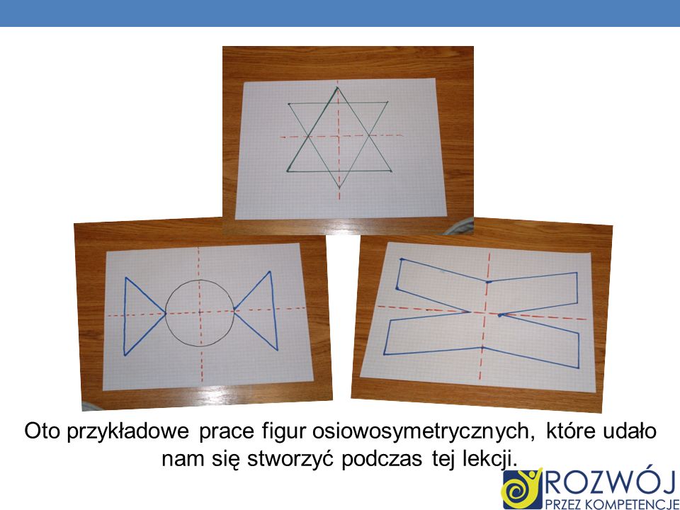 Oto przykładowe prace figur osiowosymetrycznych, które udało nam się stworzyć podczas tej lekcji.