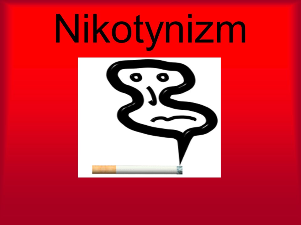 Nikotynizm