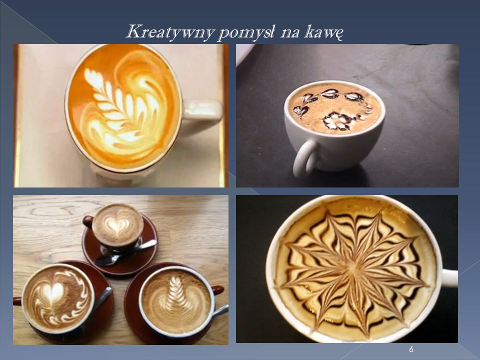 Kreatywny pomysł na kawę