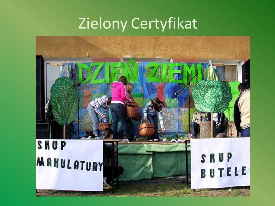 Zielony Certyfikat