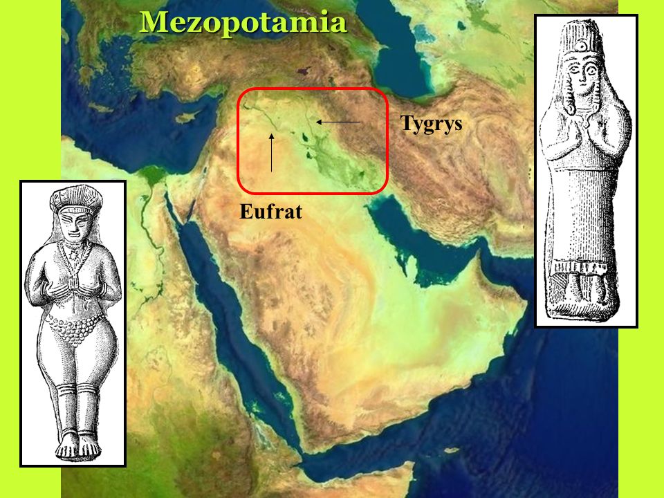 Mezopotamia Tygrys Eufrat