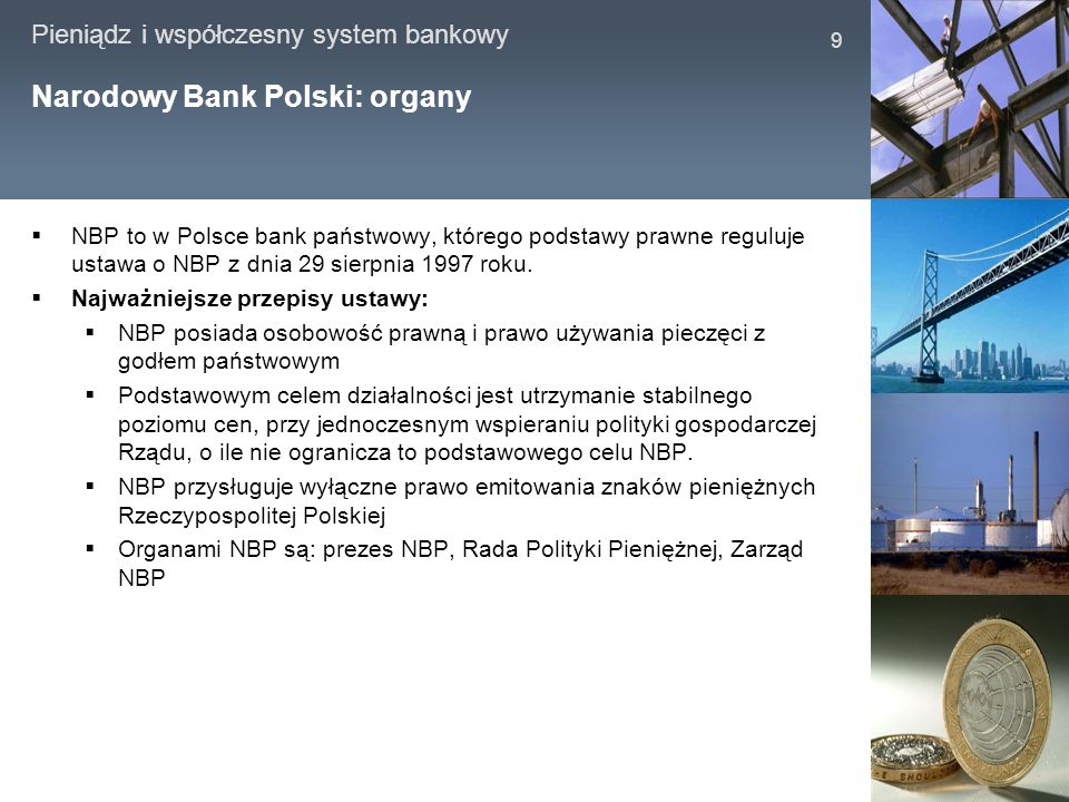 Narodowy Bank Polski: organy