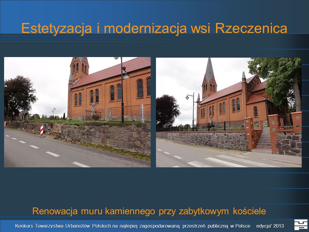 Estetyzacja i modernizacja wsi Rzeczenica