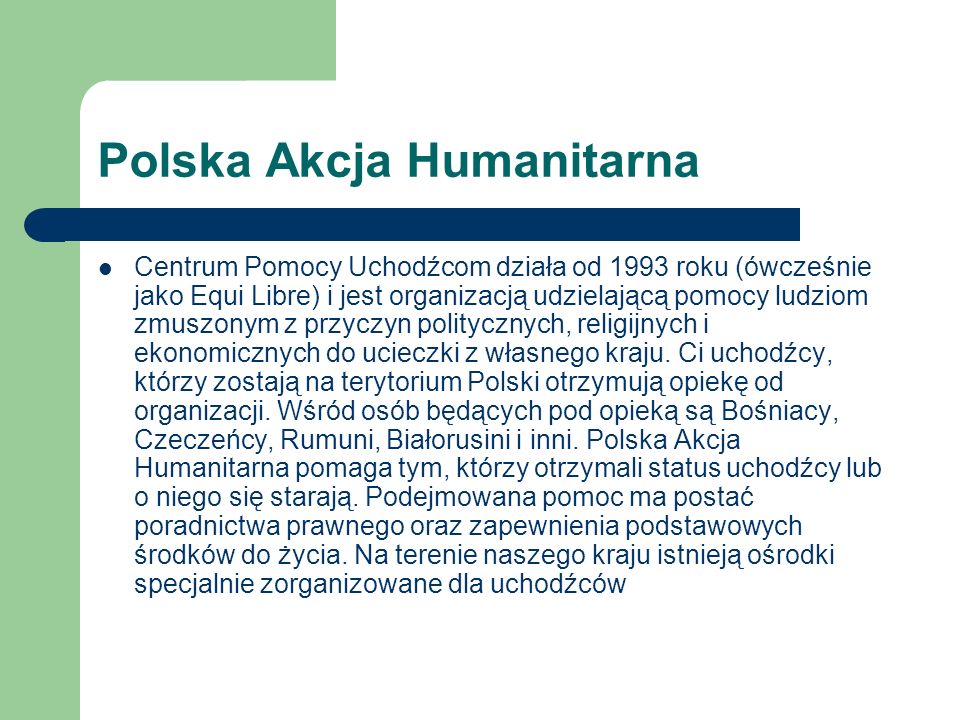 Polska Akcja Humanitarna