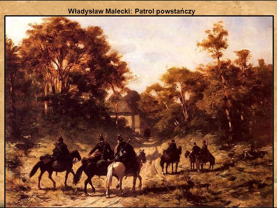 Władysław Malecki: Patrol powstańczy
