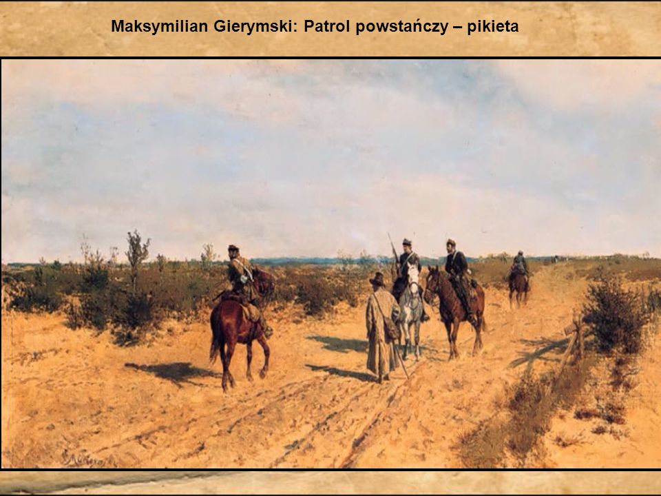 Maksymilian Gierymski: Patrol powstańczy – pikieta