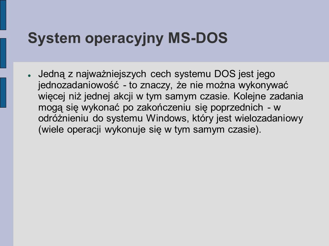 System operacyjny MS-DOS