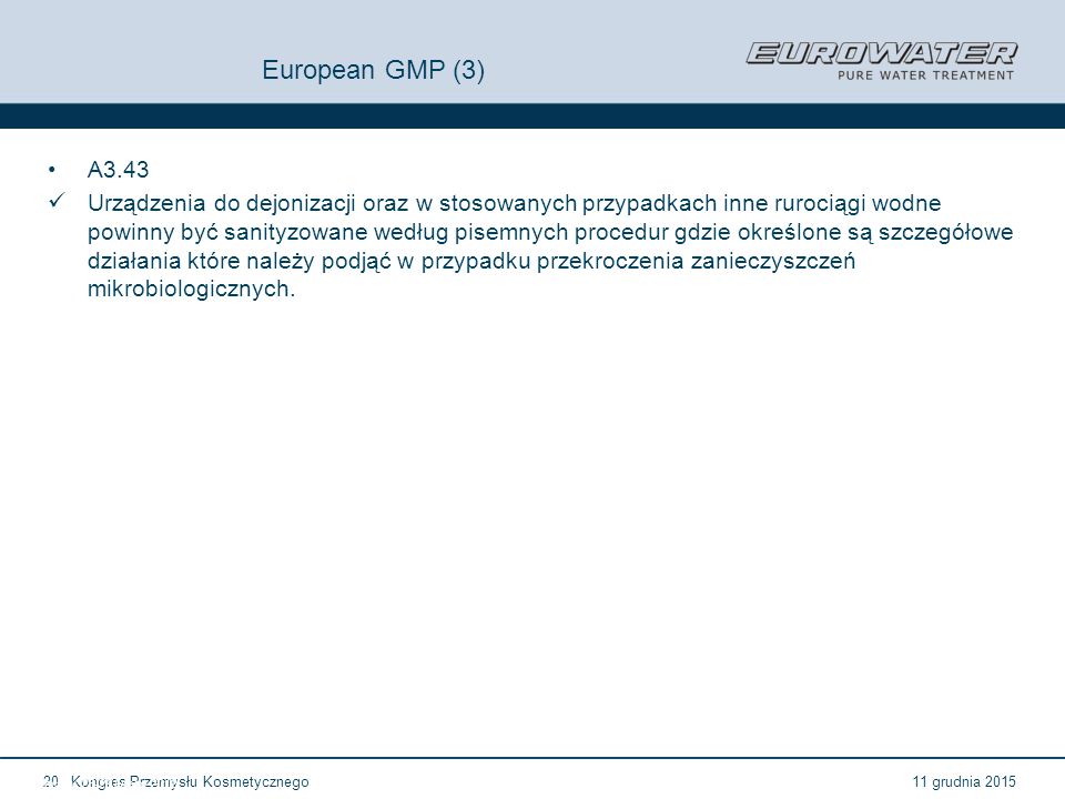European GMP (3) A3.43.