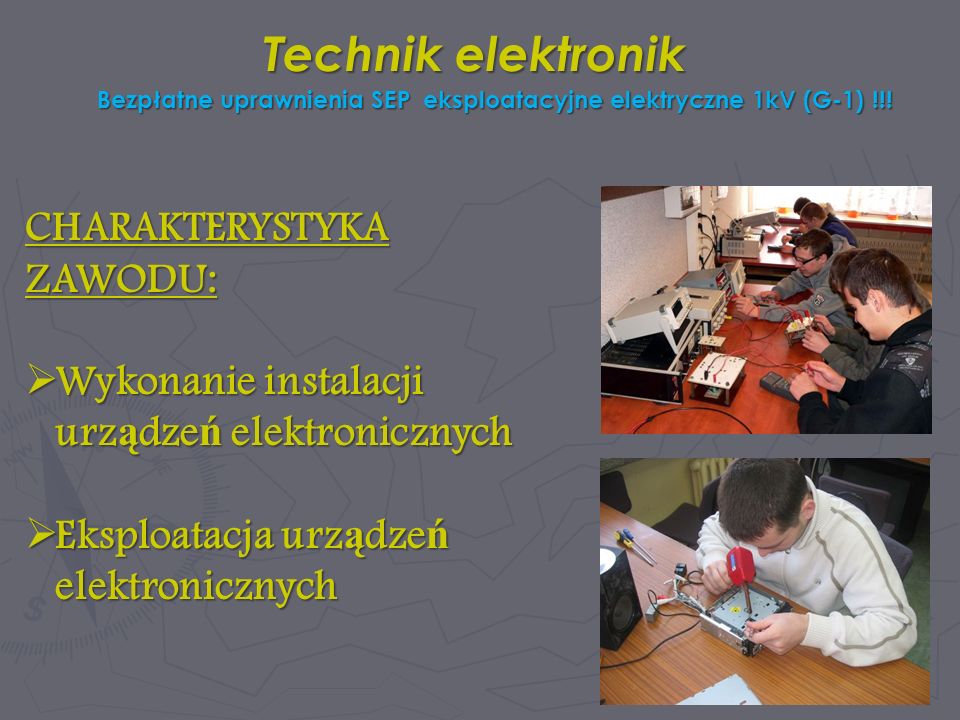 Bezpłatne uprawnienia SEP eksploatacyjne elektryczne 1kV (G-1) !!!
