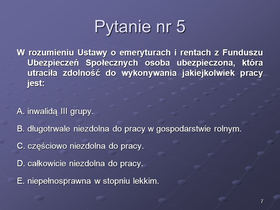 Kariera lekarza Lek. Marcin Żytkiewicz. Pytanie nr 5.