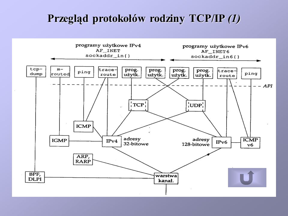 Przegląd protokołów rodziny TCP/IP (1)