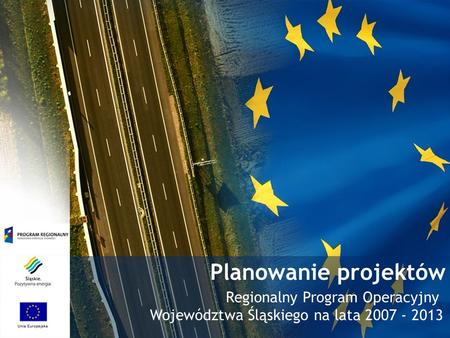 Planowanie projektów Regionalny Program Operacyjny