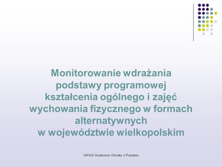 WKWiO Kuratorium Oświaty w Poznaniu