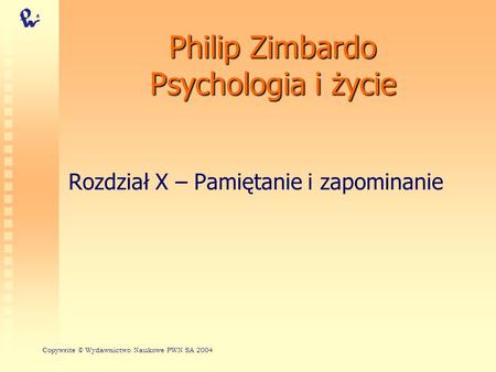 Philip Zimbardo Psychologia i życie