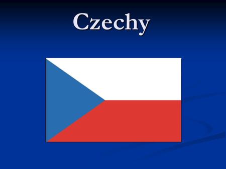 Czechy.