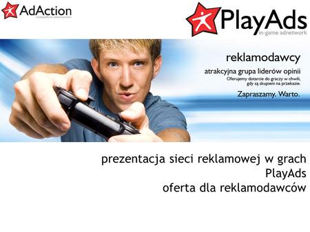 prezentacja sieci reklamowej w grach PlayAds oferta dla reklamodawców