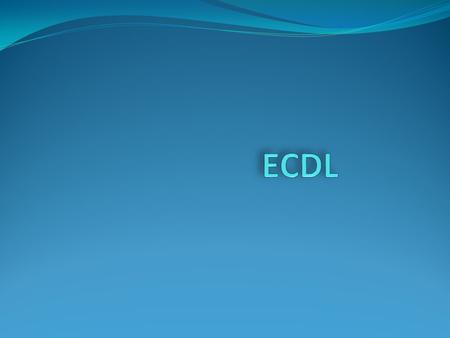 ECDL.