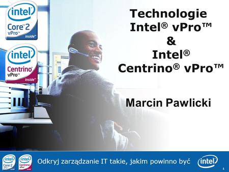 Technologie Intel® vPro™ & Intel® Centrino® vPro™