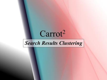 Search Results Clustering