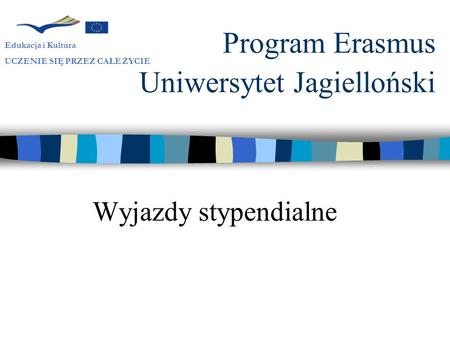 Program Erasmus Uniwersytet Jagielloński