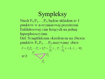 Sympleksy n=2.