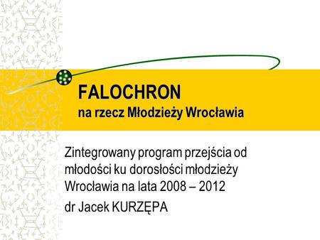 FALOCHRON na rzecz Młodzieży Wrocławia