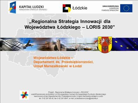 Projekt „Regionalna Strategia Innowacji – RSI 2030”