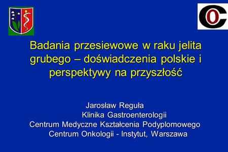 Jarosław Reguła Klinika Gastroenterologii