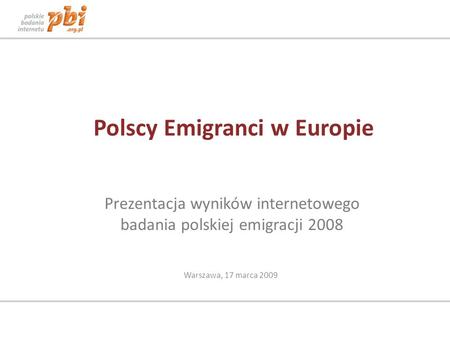 Polscy Emigranci w Europie