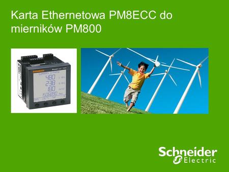 Karta Ethernetowa PM8ECC do mierników PM800