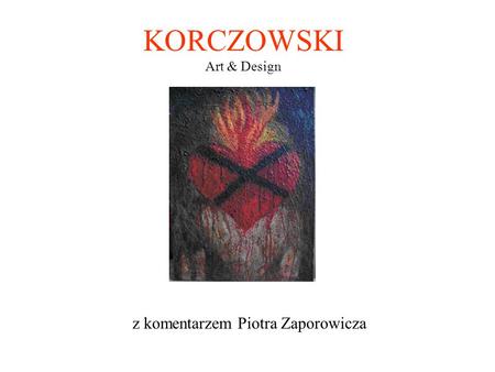 KORCZOWSKI Art & Design