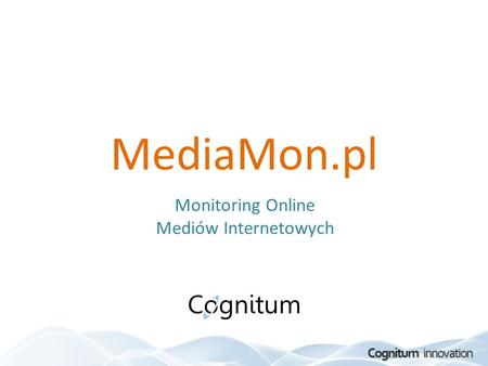 Monitoring Online Mediów Internetowych
