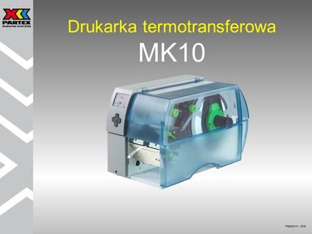 Drukarka termotransferowa MK10