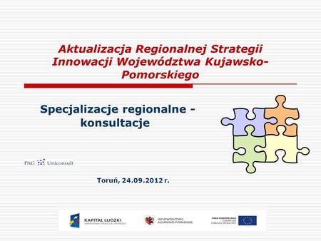 Specjalizacje regionalne - konsultacje