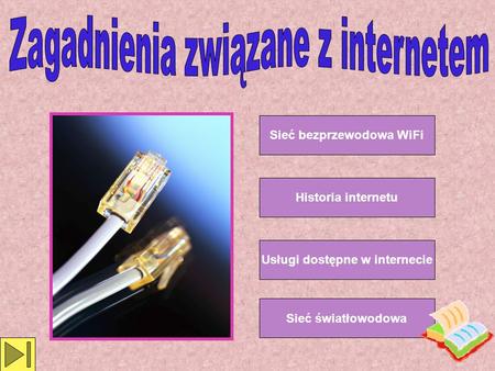 Sieć bezprzewodowa WiFi Usługi dostępne w internecie